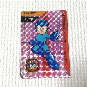 ロックマン カードダス No1 当時物 キラカード