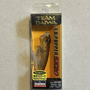 ダイワ TDポッパーゼロ 1070F レーザーゴーストワカサギ Daiwa T.D.Popper ZERO 65mm 6g