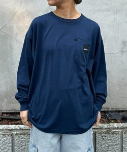 「WILD THINGS」 長袖Tシャツ MEDIUM ネイビー メンズ