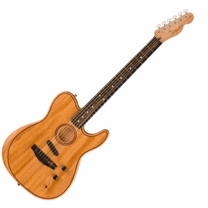 フェンダー Fender American Acoustasonic Telecaster All-Mahogany Natural エレクトリックアコースティックギター アコスタソニック