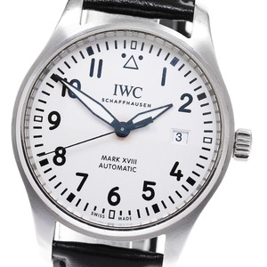 IWC IWC SCHAFFHAUSEN IW327012 パイロットウォッチ マークXVIII デイト 自動巻き メンズ _837295