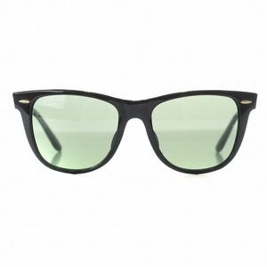 レイバン RAY BAN WAYFARER ウェイファーラー サングラス プラスチック 54□18 黒 ブラック 緑 グリーン 2140-F /AN7 メンズ