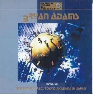 CD Bryan Adams Bryan Adams　World Tour In Concert WTO13 FIC /00110