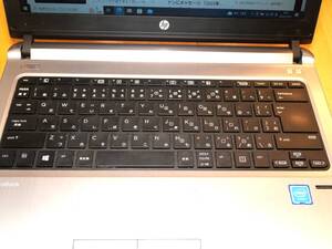 美品 動作品 個人出品　HP ProBook 430 G３ Core i5 第８世代 (8265U)◆AM8GB　本部間通信に使用