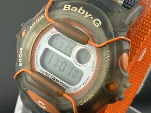 [M003]1円～☆メンズレディース腕時計 カシオ CASIO Gショック baby-G AWB BG-340動作品
