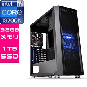 ゲーミングPC 新品 デスクトップ 13世代 Core i7 13700K 32GB 1TB カスタム BTO