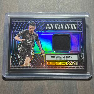 Hirving Lozano - Mexico Galaxy Gear /50 Electric Etch Purple Memorabilia 2023-24 Panini Obsidian Soccer