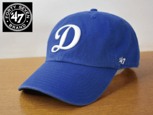 1円スタート!【未使用品】(フリーサイズ) 47 BRAND MLB LA DODGERS ドジャース キャップ 帽子 K277