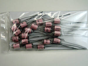 ★☆（管CA004） NOBLE スチロールコンデンサ 1800pF/50V 20本セット / NOS Capacitors 20pcs☆★