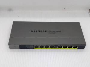 ●NETGEAR ネットギア GS108PP スイッチングハブ ギガ8ポート PoE+