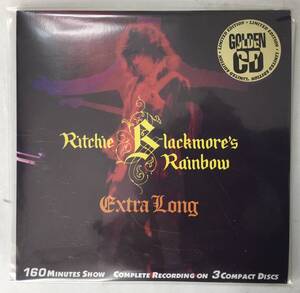 RAINBOW EXTRA LONG LIVE AT HAMMERSMITH 11/3/95 3CD GOLDEN CD SEALED 新品未開封