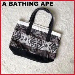 A BATHING APE エイプ オルテガ柄 トートバッグ チマヨ