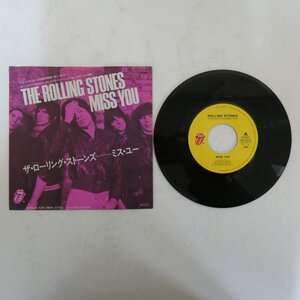 49014845;【国内盤/7inch】The Rolling Stones ザ・ローリング・ストーンズ / Miss You ミス・ユー