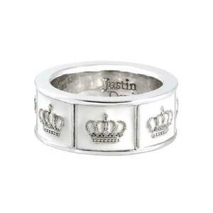 新品◆JUSTIN DAVIS◆PRIDE&JOY CROWN RING◆13号◆クラウンリング◆定価30,800円◆SRJ272◆