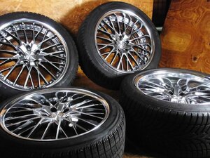 【送料無料】WORK SCHWERT QUELL 19インチ 9.0J+35 (A) 10.0J+12 (O) BSB 前後サイズ違い 245/40R19 94Q 275/40R19 105V 前後パターン違い