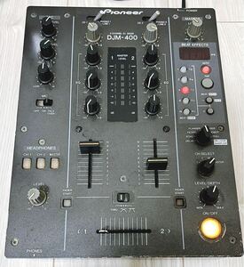 Pioneer パイオニア DJミキサー DJM-400 【現状品】