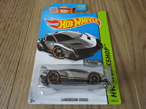 HW 2015 LAMBORGHINI VENENO ZAMAC 002 Toy car Miniature ホットウィール ランボルギーニ ヴェネーノ ザマック ミニカー ミニチュアカー