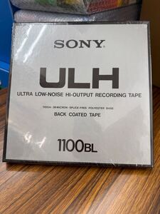 J1048 未開封品 SONY オープンリールテープ ULH-11-1100-BL ソニー 