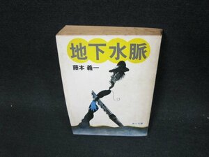 地下水脈　藤本義一　角川文庫/UFL