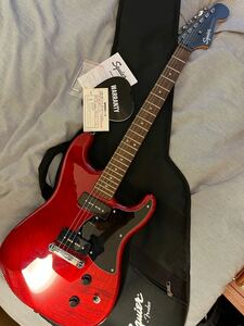 squier by fender paranormal stratosonic 23年製、良好です！