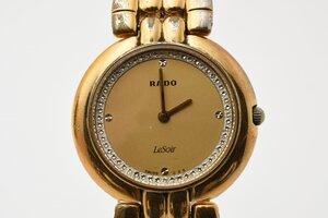 ラドー LeSoir 204.3632.2 ラウンド ゴールド クォーツ メンズ 腕時計 RADO