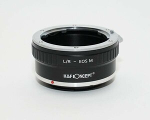 K&F ライカR L/R- キャノン CANON EOS M マウントアダプター lr-eosm (KFEOSM) おまけレンズクロス付