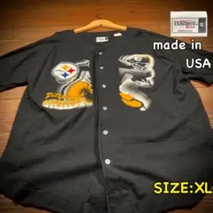 USA製　badger コットン　ゲームシャツ　スウェットシャツ　XL アメフト