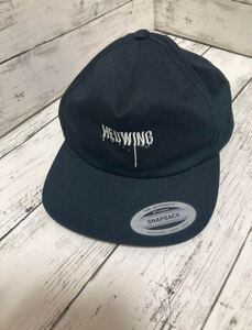 yupoong ユーポン　the classics キャップ　ブラック　刺繍　snap back スナップバック　 帽子　 CAP