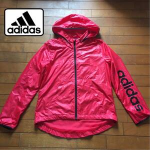 ★【 adidas 】★ レディース ナイロンウインドブレーカー★サイズL★ O836