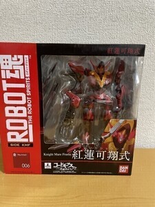 【未開封品】フィギュア バンダイ ROBOT魂　006　紅蓮可翔式　コードギアス反逆のルルーシュR2　グレンカショウシキ