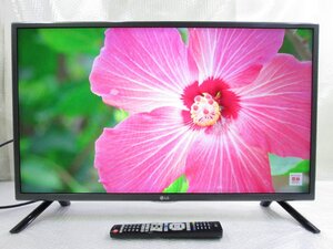 ☆LG SmartTV 32型 フルハイビジョン液晶テレビ Wi-Fi/Youtube 外付けHDD対応 32LF5800 2016年製 リモコン付き 直接引取OK w112522