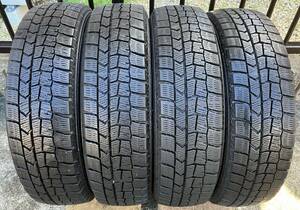 ★スタッドレス☆バリ山☆14inch★DUNLOP WINTER MAXX “WM02”★155/65R14 75S【4本セット】