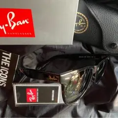 美品CQ Ray-Ban レイバン眼鏡フレームRB2140 901