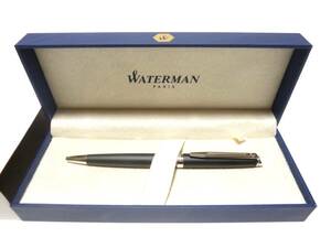 ウォーターマン　WATERMAN　ボールペン　ブラック＆シルバー　極美品！！