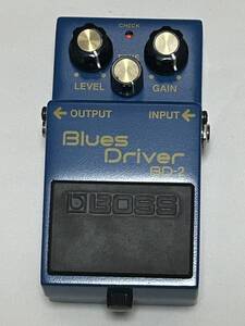 ○美品 動作未確認 BOSS ブルースドライバー BD-2 Blues Driver ギター用 オーバードライブ エフェクター ボス ローランド Roland 