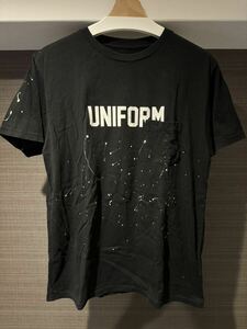 【美品】uniform experiment☆ユニフォームエクスペリメント☆ソフ☆SOPH.☆半袖Tシャツ☆黒☆M☆L☆カットソー