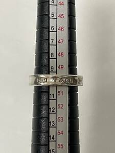 ティファニー　1837　ナロー　リング　指輪　シルバー　AG925 サイズ約10号　