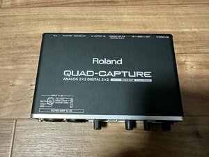 オーディオインターフェイス UA-55 Roland QUAD-CAPTURE 4in/4out 24bit 192KHz Win/Mac　送料無料