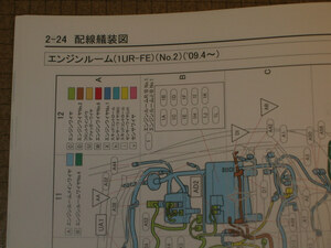 ランクル200配線図集 “UZJ200W系, URJ202W系” ★2UZ-FE, 1UR-FE エンジン配線など ★トヨタ純正 新品 “絶版” ランドクルーザー配線図集