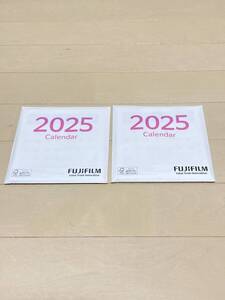 ☆新品/未使用☆富士フィルム 2025年卓上カレンダー 2個セット FUJIFILM/旧 富士ゼロックス/2025年/令和7年/非売品/ノベルティ商品