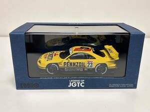 EBBRO 1/43 Nissan PENNZOIL NISMO GT-R JGTC 1998 HDF　日産　スカイライン　スーパーGT　ミニカー　44251