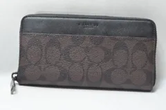 新品　COACH　コーチ　財布　ブラウン　メンズ　長財布　正規品　F58112 匿名配送 未使用