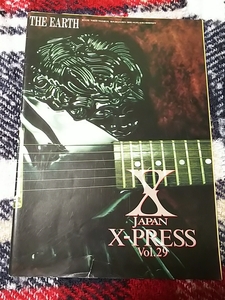 X JAPAN FC会報「X PRESS」Vol.29/YOSHIKI TOSHI Toshl HIDE PATA TAIJI HEATH SUGIZO エックスジャパン YOSHIKITTY ヨシキティ Tシャツ