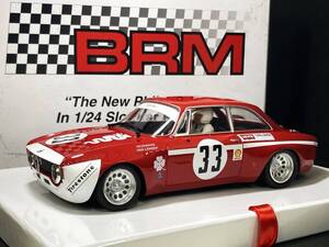 レアBRM1/24 　アルファロメオ ジュリア/Alfa　GTA1300Jurior♯33　未使用