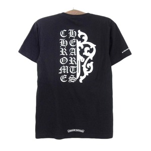 クロムハーツ バック ハーフ ダガー Tシャツ メンズ ブラック CHROME HEARTS 中古 【アパレル・小物】