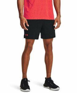 1529592-UNDER ARMOUR/UAバニッシュウーブン 6インチ グラフィック ショーツLG