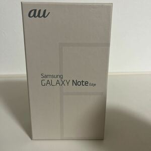 未使用品 GALAXY note edge scl24 samsung au