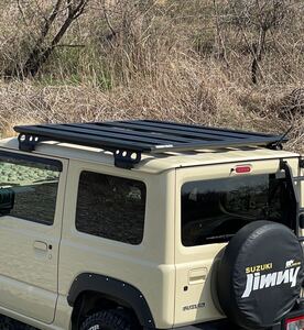 rhinorackライノラック ジムニー jimny jb64 ラック ルーフラック フラット OVERLANDING KIT オーバーランディングキット プラットフォーム