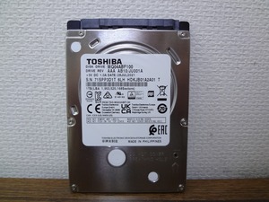 ●ノートPC用 HDD　SATA　2.5インチ 1TB① 使用時間短い