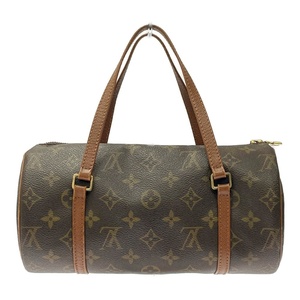 LOUIS VUITTON ルイ・ヴィトン M51366 モノグラム PVC パピヨン26 ハンドバッグ ブラウン 353972 ハンドバッグ